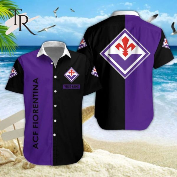 ACF Fiorentina Serie A & Serie B Hawaiian Shirt