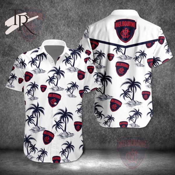 AFL Melbourne Demons Button Shirt