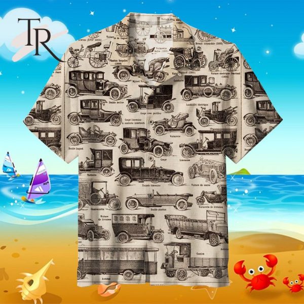 Antique Vehicle  Universal Hawaiian Shirt