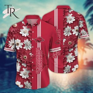 Arkansas Razorbacks NCAA2 Flower Hawaii Shirt For Fans