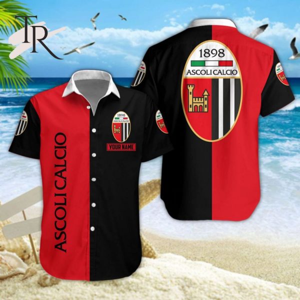 Ascoli Calcio 1898 Serie A & Serie B Hawaiian Shirt