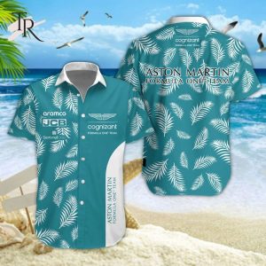 Aston Martin Cognizant F1 Team Aloha Shirt