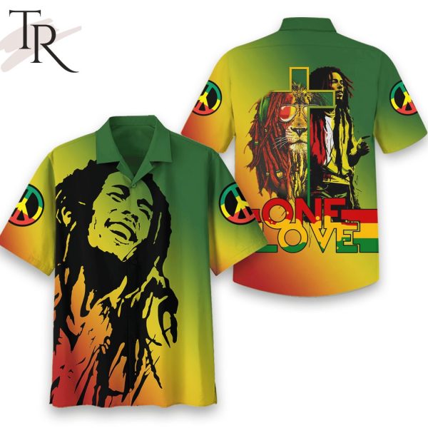 Bob Marley One Love Hawaiian Shirt