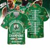 Boston Celtics NBA Finals Champions 2024 Go Celtics Hawaiian Shirt