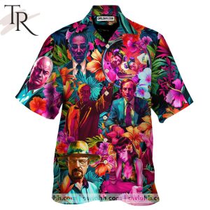 Breaking Bad Synthwave Tropical Summer Special Hawaiian Shirt