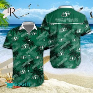 CFL Saskatchewan Roughriders Hawaiian Shirt