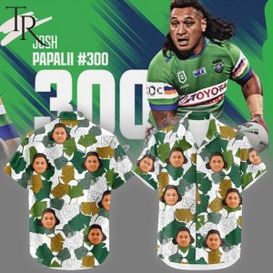 Canberra Raiders Papa300 Hawaiian Shirt