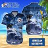 Custom Name MLB Toronto Blue Jays Special Hawaiian Design Button Shirt