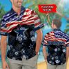 Custom Name NFL Dallas Cowboys Hawaiian Shirt And Short