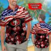 Custom Name NFL San Francisco 49ers Hawaiian Shirt And Short