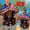 Custom Name NFL Washington Commanders Hawaiian Shirt And Short