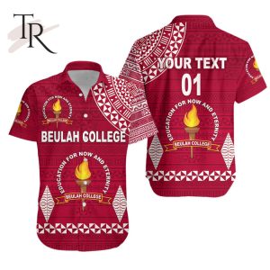 Custom Personalised Tonga Beulah College Hawaiian Shirt Simple Style