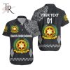 Custom Personalised Tonga Vava’u High School Hawaiian Shirt Simple Style – Dark Grey