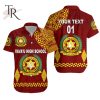 Custom Personalised Tonga Vava’u High School Hawaiian Shirt Simple Style – Maroon