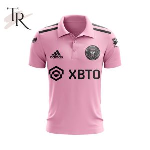 Customized Inter Miami CF Black 2023 Polo Shirt