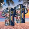 Denver Nuggets National National Basketball Association 2023 Hibiscus Pattern V1 AOP Hawaiian Shirt