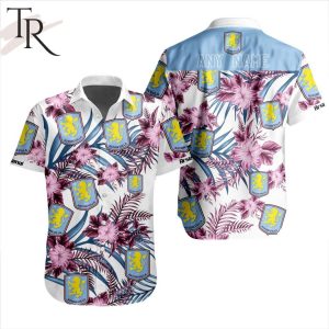 EPL Aston Villa Football Club Personalized Name Hawaiian Shirt