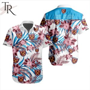 EPL West Ham Football Club Personalized Name Hawaiian Shirt