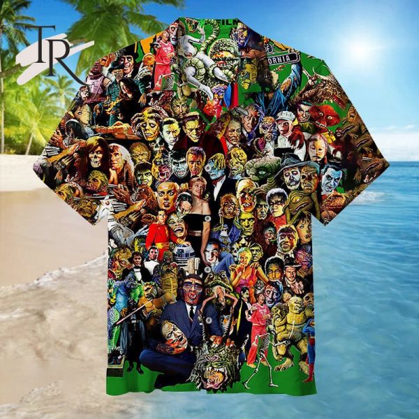 Famous Monsters of Filmland Unisex Hawaiian Shirt