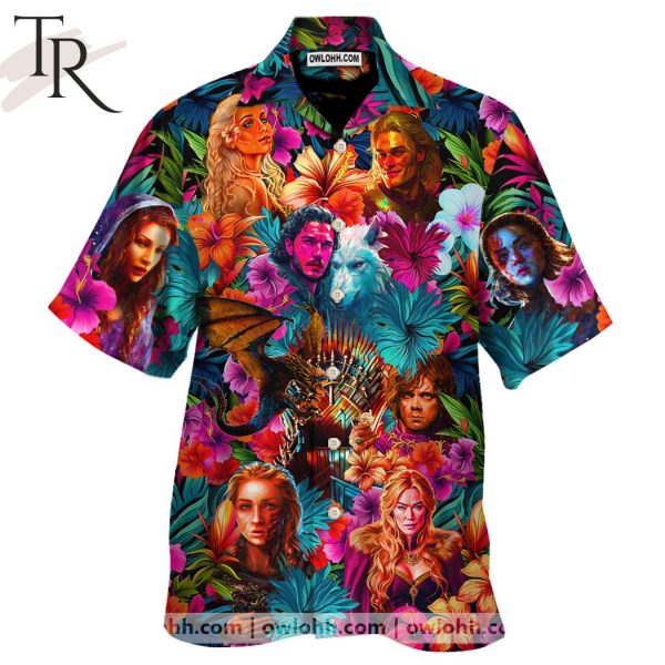 Game Of Thrones Synthwave Tropical Summer Special Hawaiian Shirt