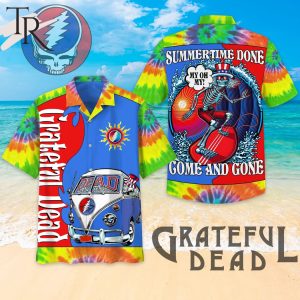 Grateful Dead Summertime Done Come And Gone Hawaiian Shirt