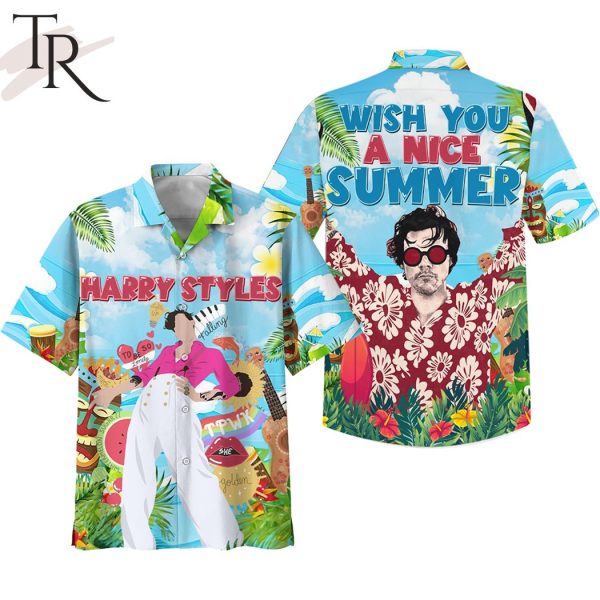 Harry Styles Wish You A Nice Summer Hawaiian Shirt