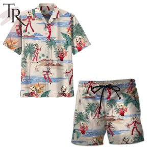 Hazbin Hotel Charlie Hawaiian Shirt And Shorts