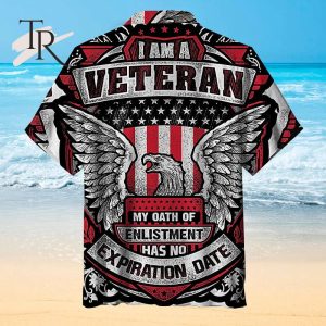 I AM A VETERAN – EAGLE Universal Hawaiian Shirt