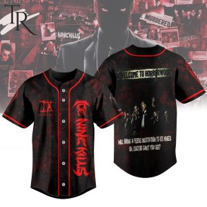 Ice Nine Kills Welcome To Horrorwood Baseball Jersey