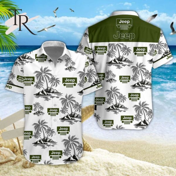 Jeep Truck Hawaiian Shirts