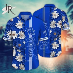 Kentucky Wildcats NCAA2 Flower Hawaii Shirt For Fans