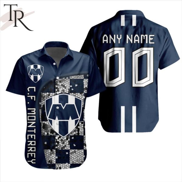 LIGA MX C.F. Monterrey Special Design Concept Hawaiian Shirt