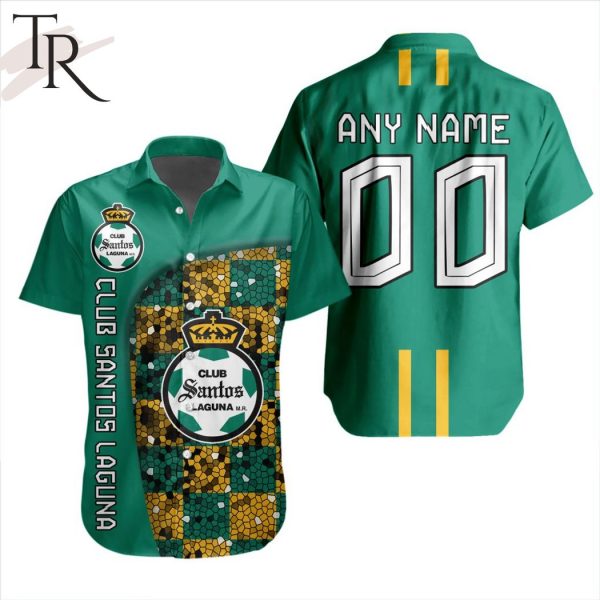 LIGA MX Club Santos Laguna Special Design Concept Hawaiian Shirt