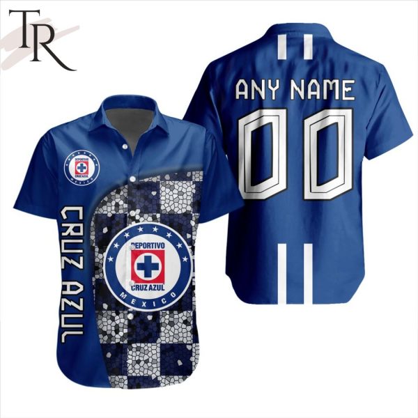 LIGA MX Cruz Azul Special Design Concept Hawaiian Shirt