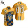 LIGA MX Tigres UANL Special Design Concept Hawaiian Shirt