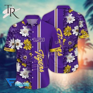 LSU TIGERS NCAA1 Flower Hawaii Shirt For Fans