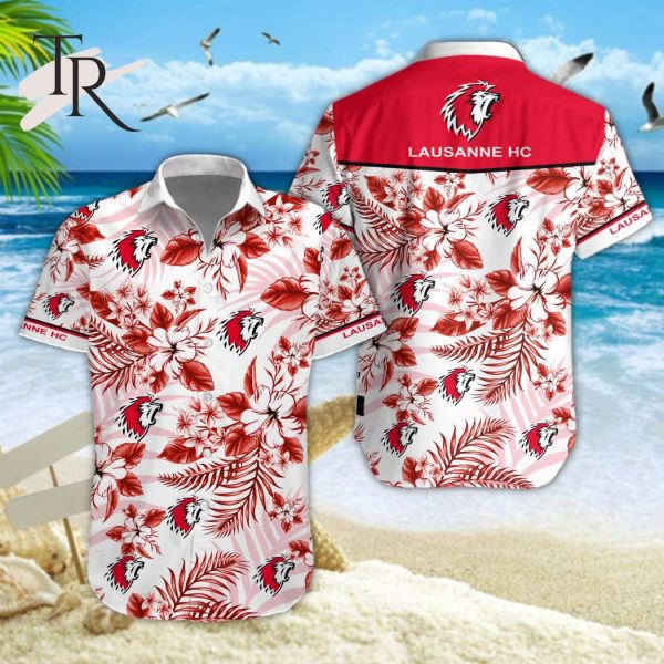 Lausanne Hockey Club National League Hawaiian Shirt