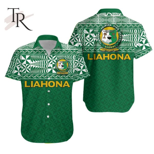 Liahona Tonga Hawaiian Shirt – Tongan Pattern