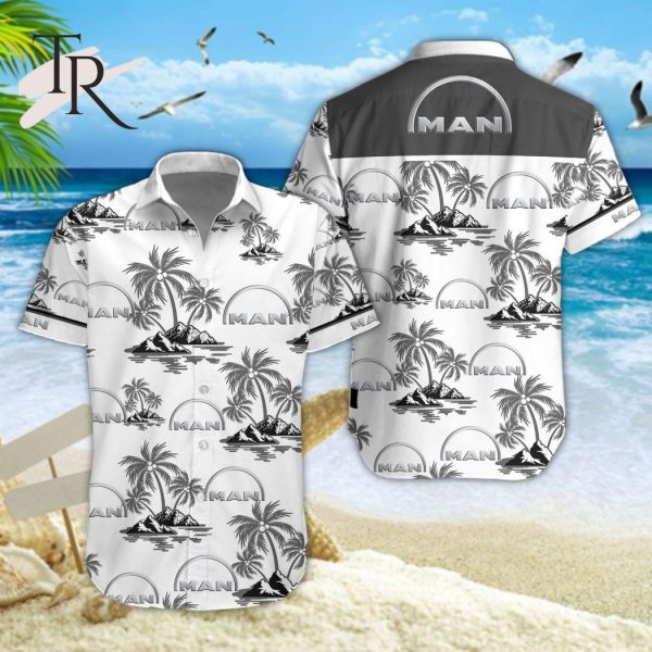 MAN Truck Truck Hawaiian Shirts