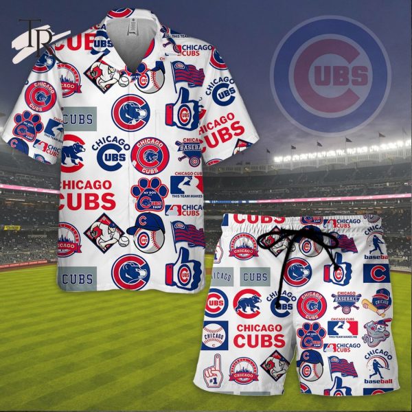 MLB Chicago Cubs Baseball Unisex Hawaiian Short Pants