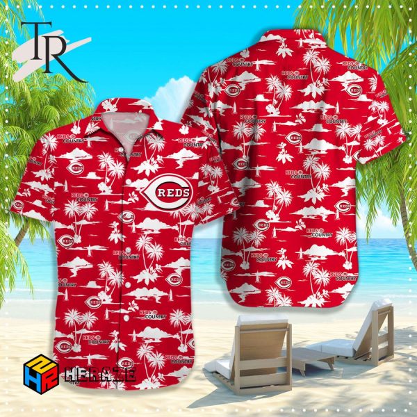 MLB Cincinnati Reds Special Design For Summer Hawaiian Shirt