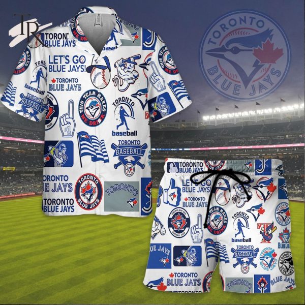 MLB Toronto Blue Jays Baseball Unisex Hawaiian Short Pants