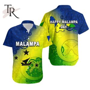 Malampa Day Hawaiian Shirt Sand Drawing Of Vanuatu