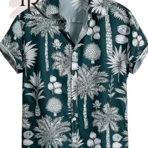 Men’s Beach Plant Hawaiian Shirt