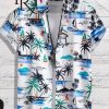 Men’s Beach Scenery Summer Vacation Hawaiian Shirt