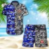 Miller Lite Combo Aloha Hawaiian Shirt & Shorts Set