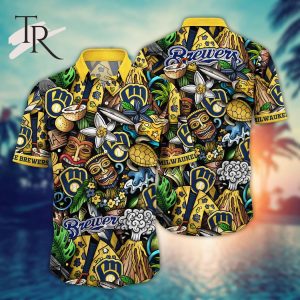 Milwaukee Brewers MLB Flower Hawaii Shirt For Fans