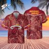 NBA Miami Heat Leaves Tropical Pattern Print Hawaiian Shirt