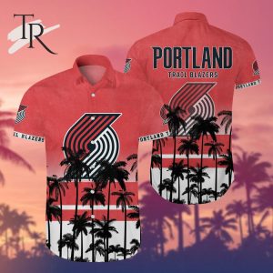 NBA Portland Trail Blazers Hawaiian Shirt Trending Summer