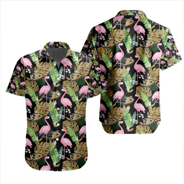 NHL Anaheim Ducks Special Aloha-style Design Button Shirt